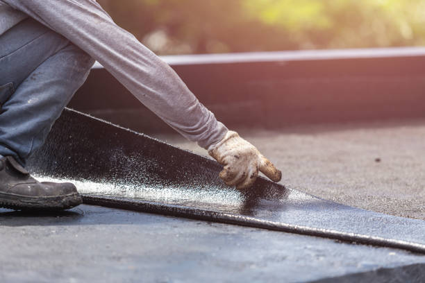 Professional Crawl Space Encapsulation technician working in Carthage, NY